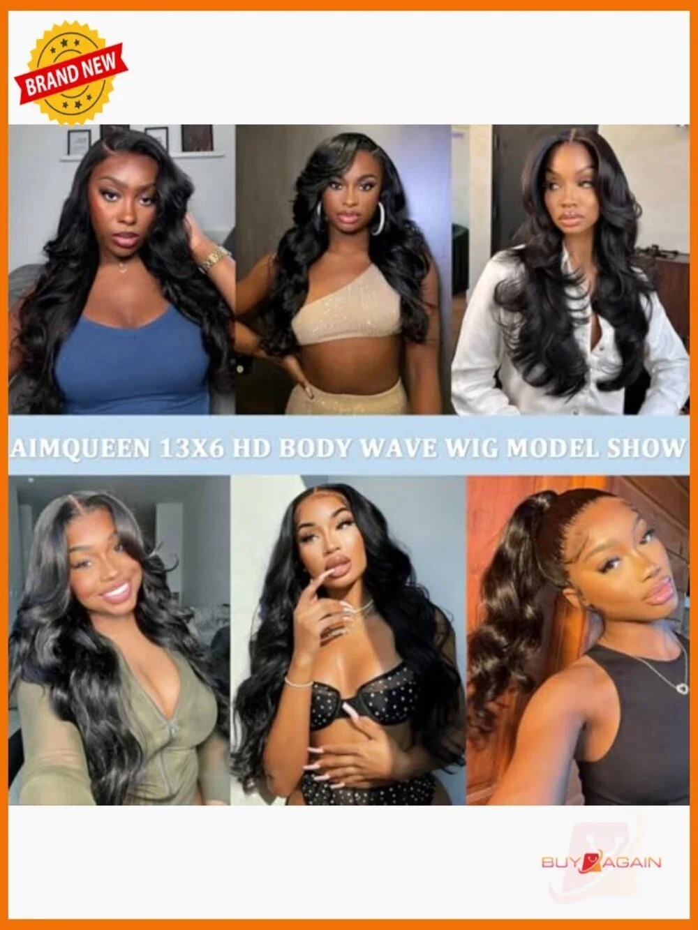 13x6 HD Lace Front Wig Human Hair Body Wave 30 Inch 200 Density Glueless Pre